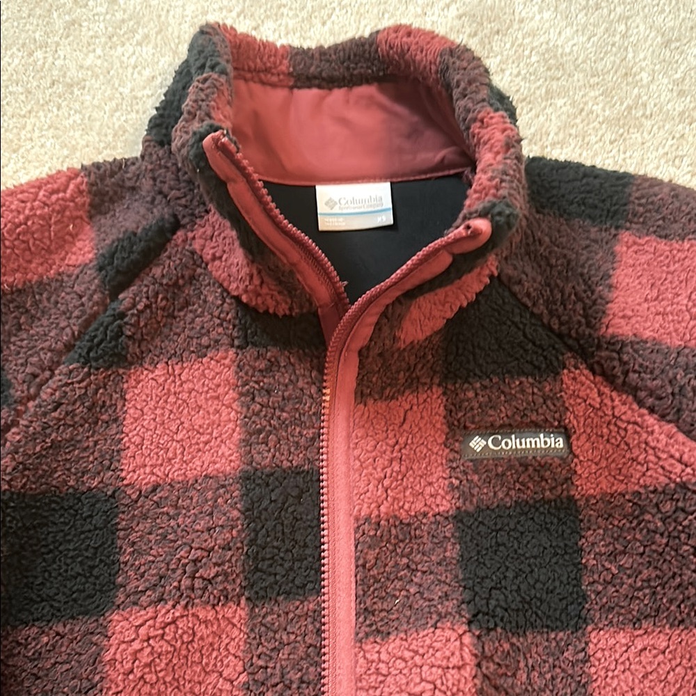 Columbia Women’s Plaid Fleece Jacket
